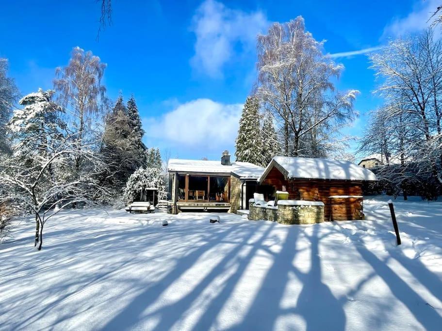 La Barra'K Maison De Vacances Avec Piscine Villa Weismes Buitenkant foto