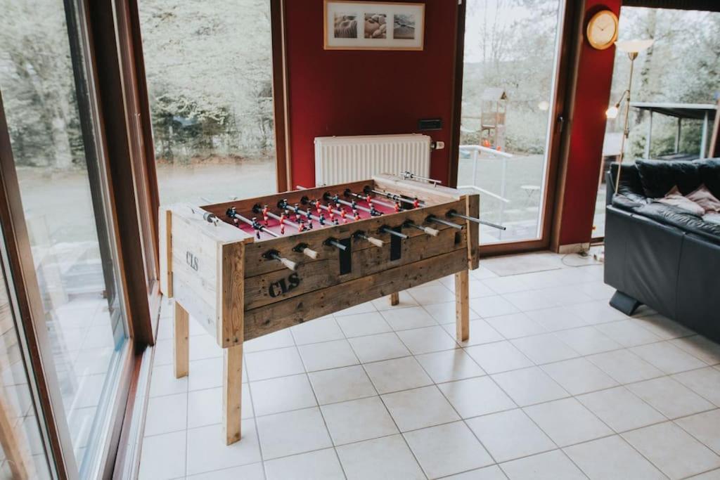 La Barra'K Maison De Vacances Avec Piscine Villa Weismes Buitenkant foto