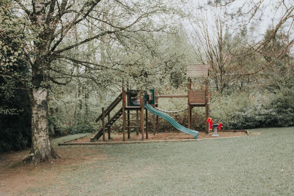 La Barra'K Maison De Vacances Avec Piscine Villa Weismes Buitenkant foto